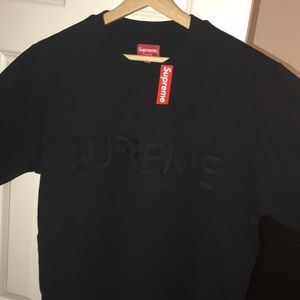 Supreme Pique logo long sleeve top
